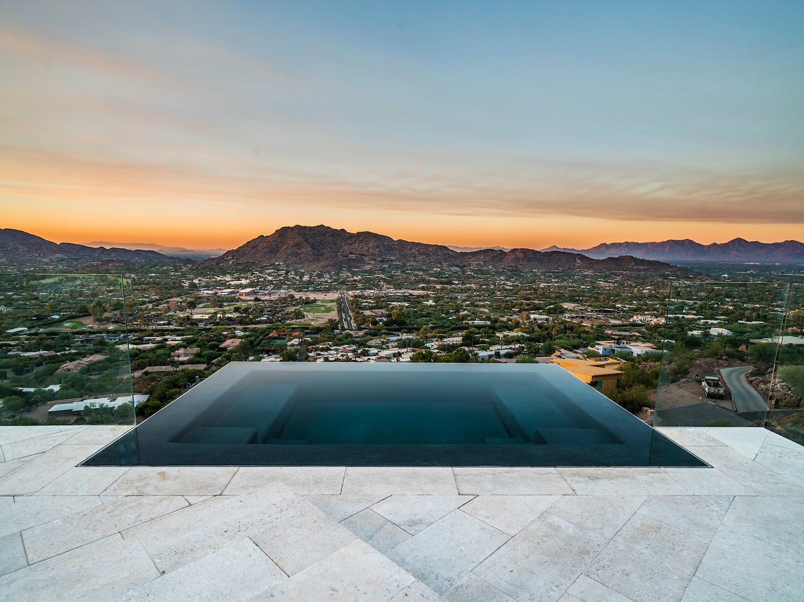 Luxury Pool Renovation with Hardscape & Landscape — Paradise Valley